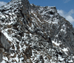 セラ峠　岩峰　圧倒される自然の美 Big rock at Sera pass