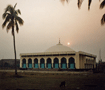モスクに沈む夕日 Sunset of mosk