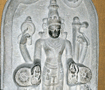 ヴィシュヌ神(13-14C) Assam museum Vishun (13-14C)