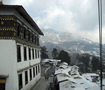 タワン・ゴンパの屋上から View from Gompa