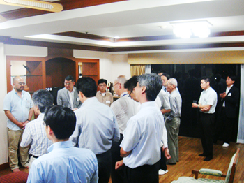 バンコク連絡事務所開所式（2012年2月）